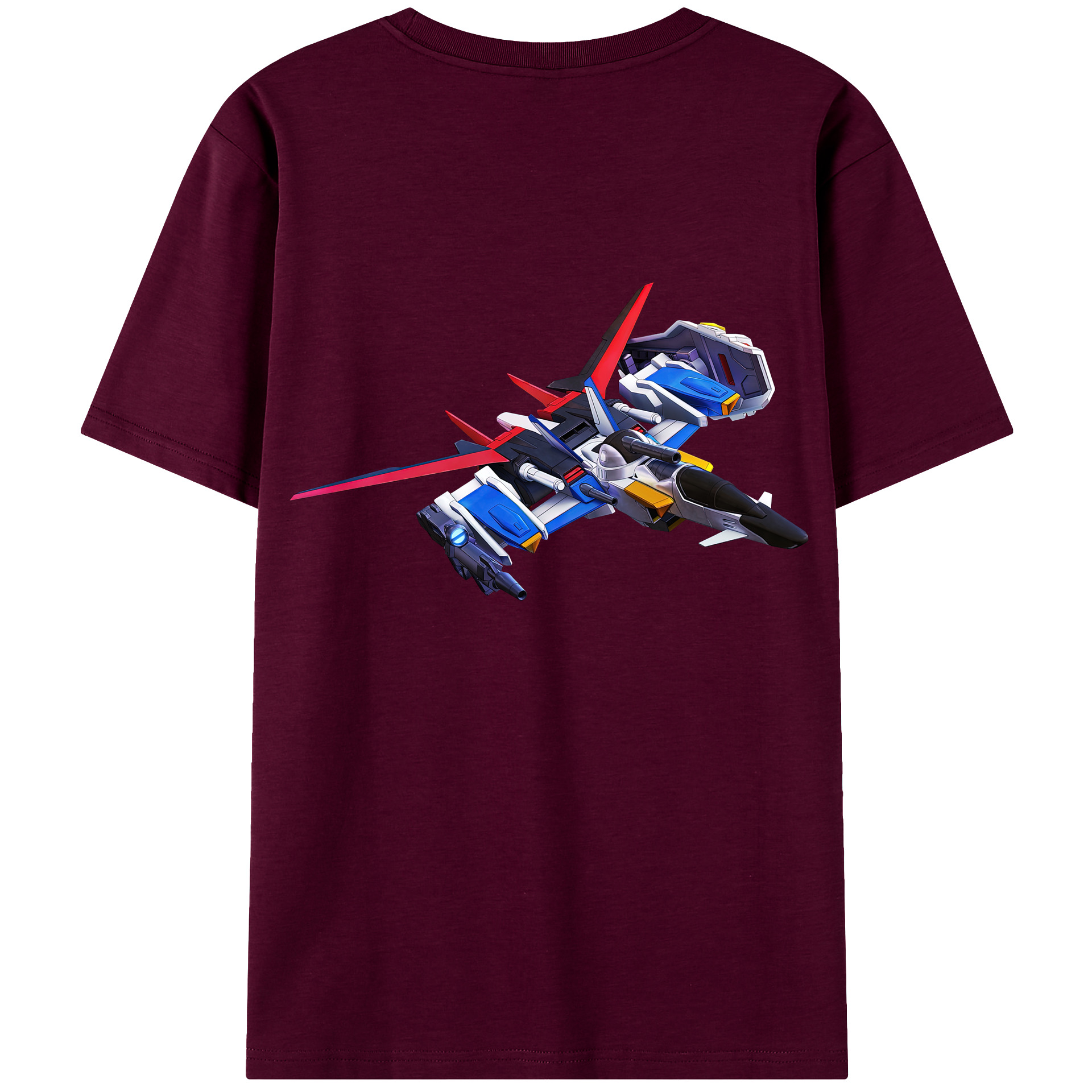 （画像用） 機動戦士ガンダム Mobile Suit Gundam レディース半袖Tシャツ(バックプリント)